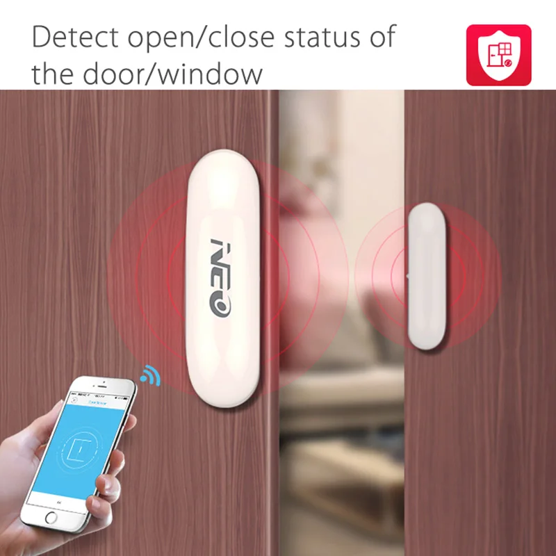 

Intelligent Wireless Door Window Sensor Wifi Series for Smart Home Security ING-SHIPPING