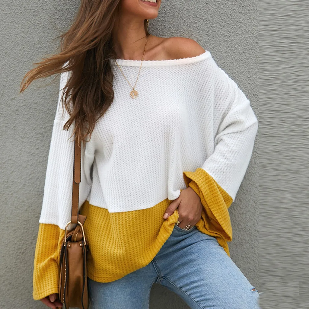 Yellow Пальто 2019Top Новая мода для женщин с капюшоном плюшевая Толстовка блузка Топы хлопок длинный рукав размера плюс свитер для женщин Manteau Femm - Цвет: Yellow