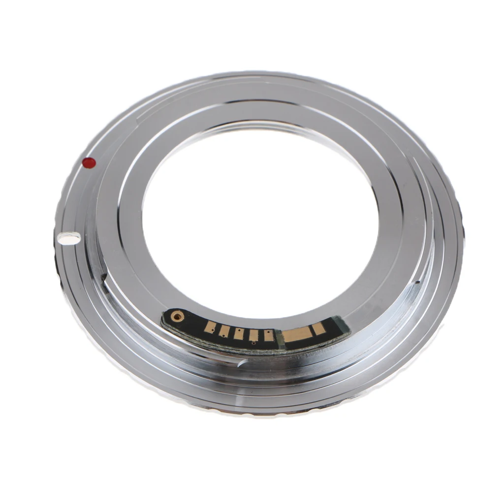 M42 фишки переходное кольцо для объектива для AF III к EOS EF крепление EMF адаптер для Canon 550D 7D 5D-серебро