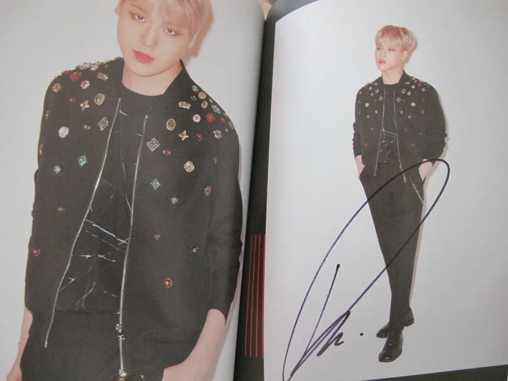 Ручная подписка X1 XONE Autographed MINI 1st альбом QUANTUM LEAP+ подписанный фото K-pop 102019