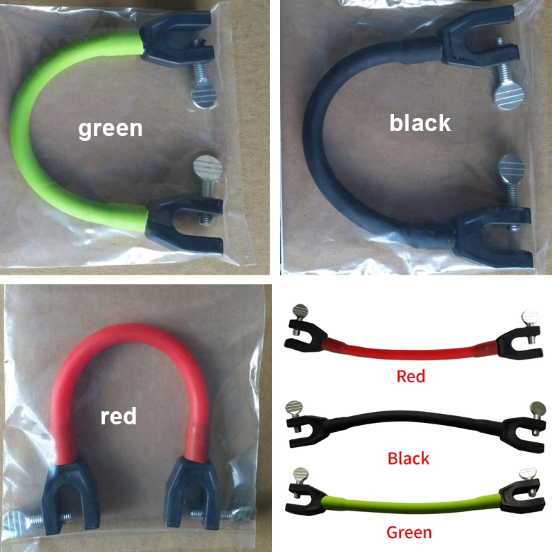 Safe  Ski Tip Connector Outdoor Elastic Clip Winter Kids Protection Latex Sports Training Compact Easy Wedge Removable Beginner