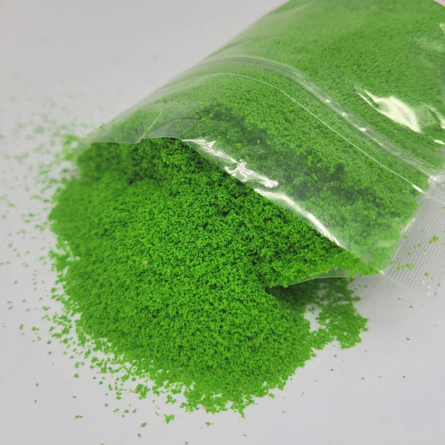 50g 0.5-1.0mm Model Grass Powder Miniature Architectural Tree Powder For Diorama Garden Making Material Ground Sponge Material 1
