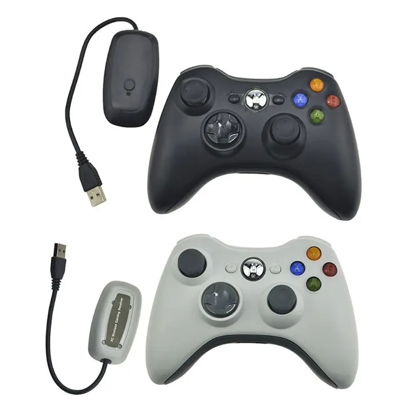 

2.4G Wireless Bluetooth Gamepad for Xbox360 Console Controller Receiver Joystick E65A