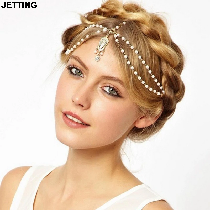 JETTING Новый Пляж сплав покрытие головы прикрепление к волосам ювелирные изделия