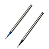 0.5mm blue and black Red roller Pen Refill Smooth writing Metal ballpoint pen refill 5PCS/lot Stationery pen writing accessories 1