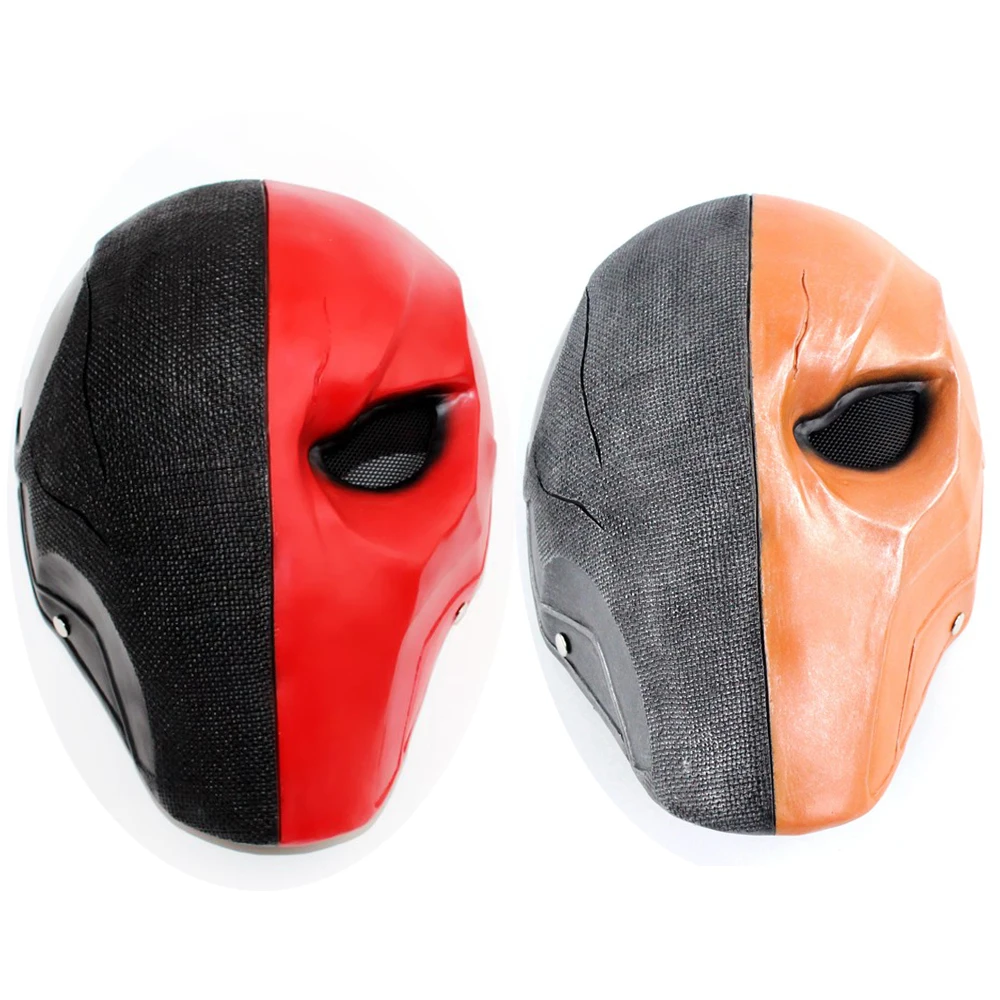 

Deathstroke Helmet Arrow season 5 Cosplay Helmet Full Face Mask Resin Cosplay Costume Accessories Props for Masquerade Hallowee