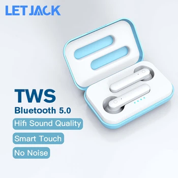 

Tws Bluetooth 5.0 Wireless Headphones HIFI Stereo Sound Mini Earbuds Sports Running Smart Touch Headset Support For Smart Phone