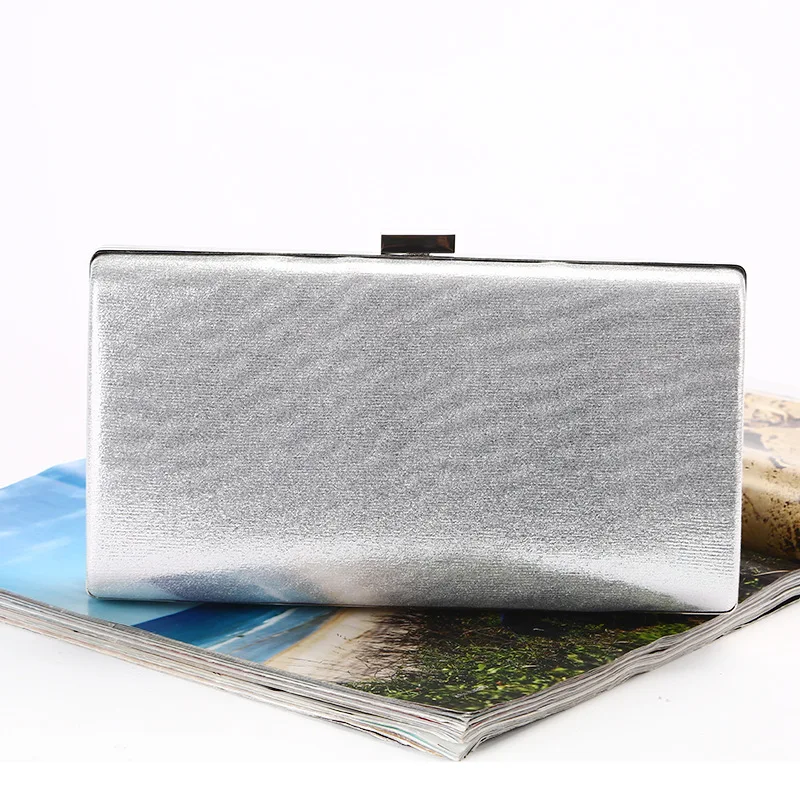 

Cross Border Quality-Evening Bag Entirely Handmade PU Evening Bag Large Capacity Formal Dress Banquet Bag Simple Party Bag