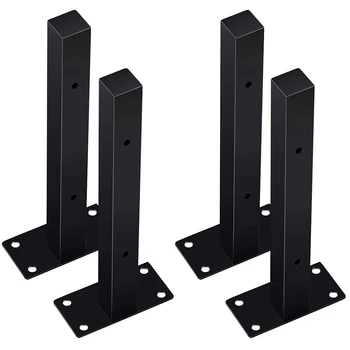 

HOT Heavy Duty Industrial Shelf Brackets 10 Inch for Bedroom Bathroom Living Room Kitchen Book Ledge Various Surfaces,4 Pack