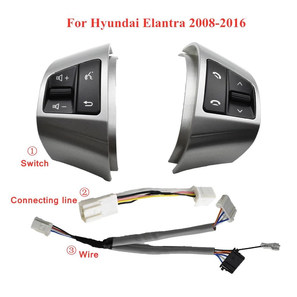 Bluetooth Call Modified Multi Functional Steering Wheel Switch Button For Hyundai Elantra HD 2008-2013 | Автомобили и мотоциклы