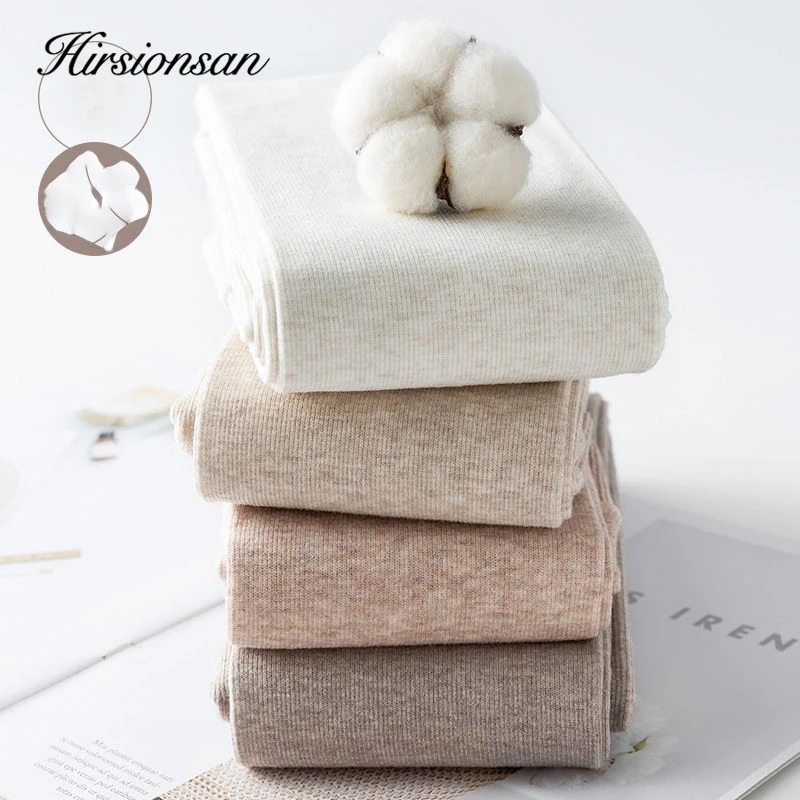 

Hirsionsan Autumn Women Leggings Slimming Soft Pants High Elasticity Women's Soft Velvet Nude Fitness Legging Skinny Pant