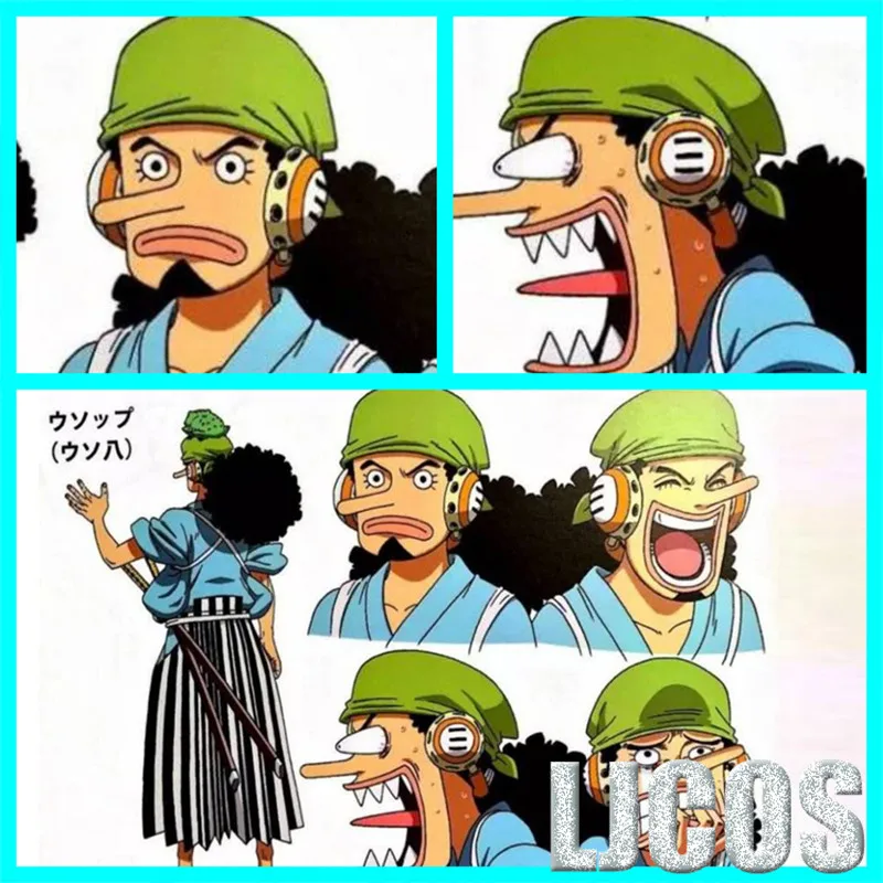 Новое поступление Аниме one piece Usopp наушники для косплея гарнитура наушники косплей костюм реквизит