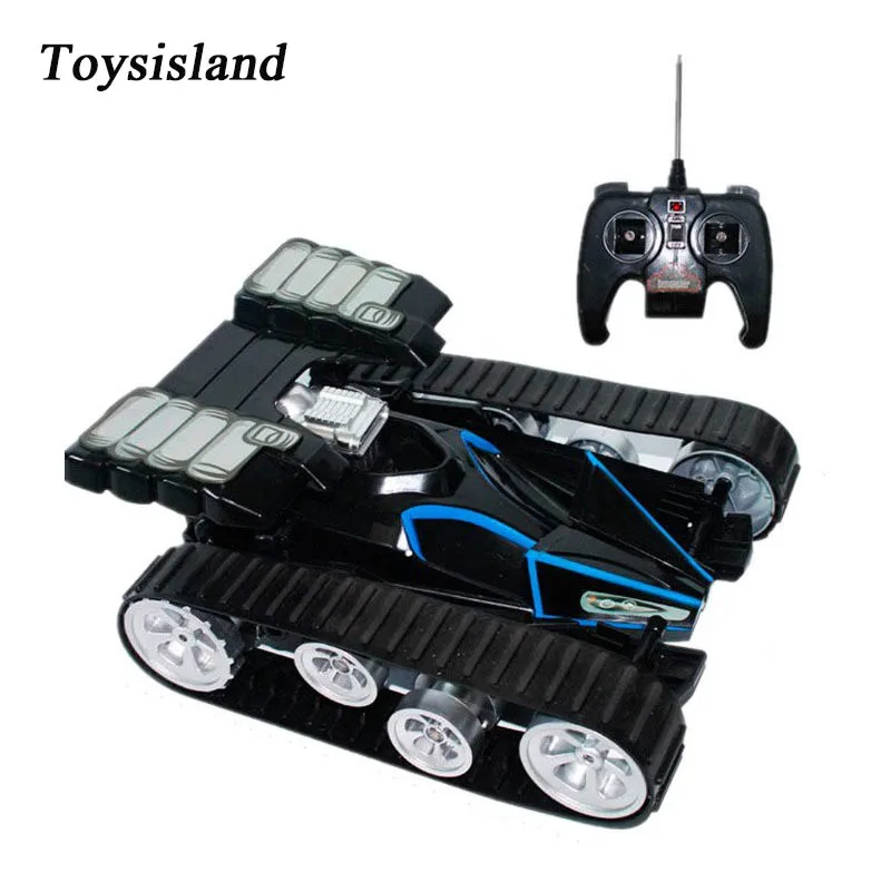 

RC Transformer 2 in 1 RC Car Tank Model 2.4GHz Remote Control Cars on the Machine RC Robots Gift for Boys