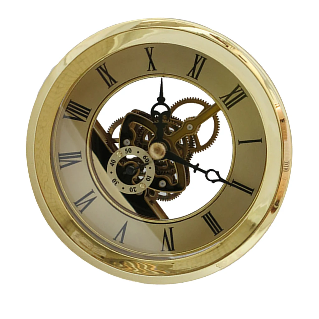 

103mm Floating Anniversary Quartz Skeleton Insert Clock Movement DIY Craft