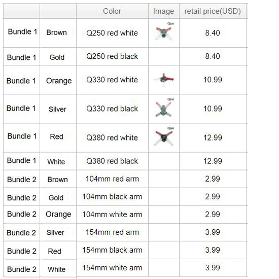 Супер светильник Totem Q250 Q330 Q380 мультироторный FPV с поперечной рамой мини
