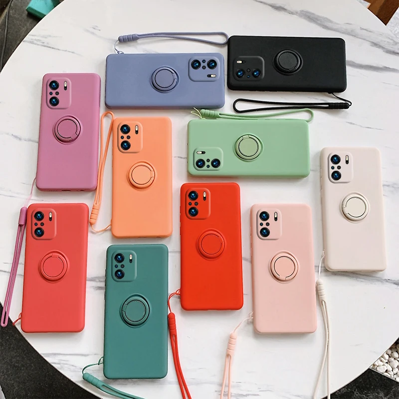 Чехол для Xiaomi Redmi Note 10 Mi 11 10T Ultra Pro 9S 8 Lite 9C K30 POCO M3 жидкий силиконовый матовый мягкий