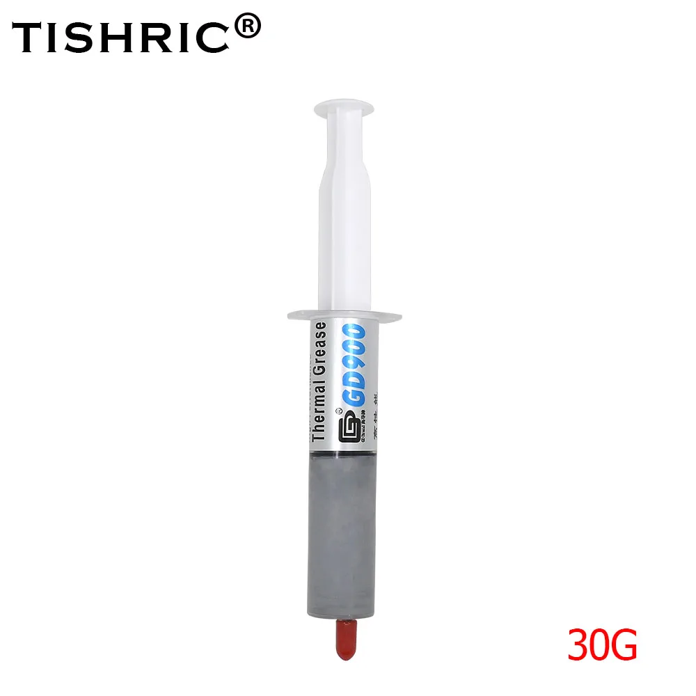 TISHRIC, 3g, 7g, 15g, 30g, 150g, GD900, термопаста, токопроводящие процессоры, радиатор, силиконовый пластырь для ЦП, светодиодный, PC - Цвет лезвия: Needle30g