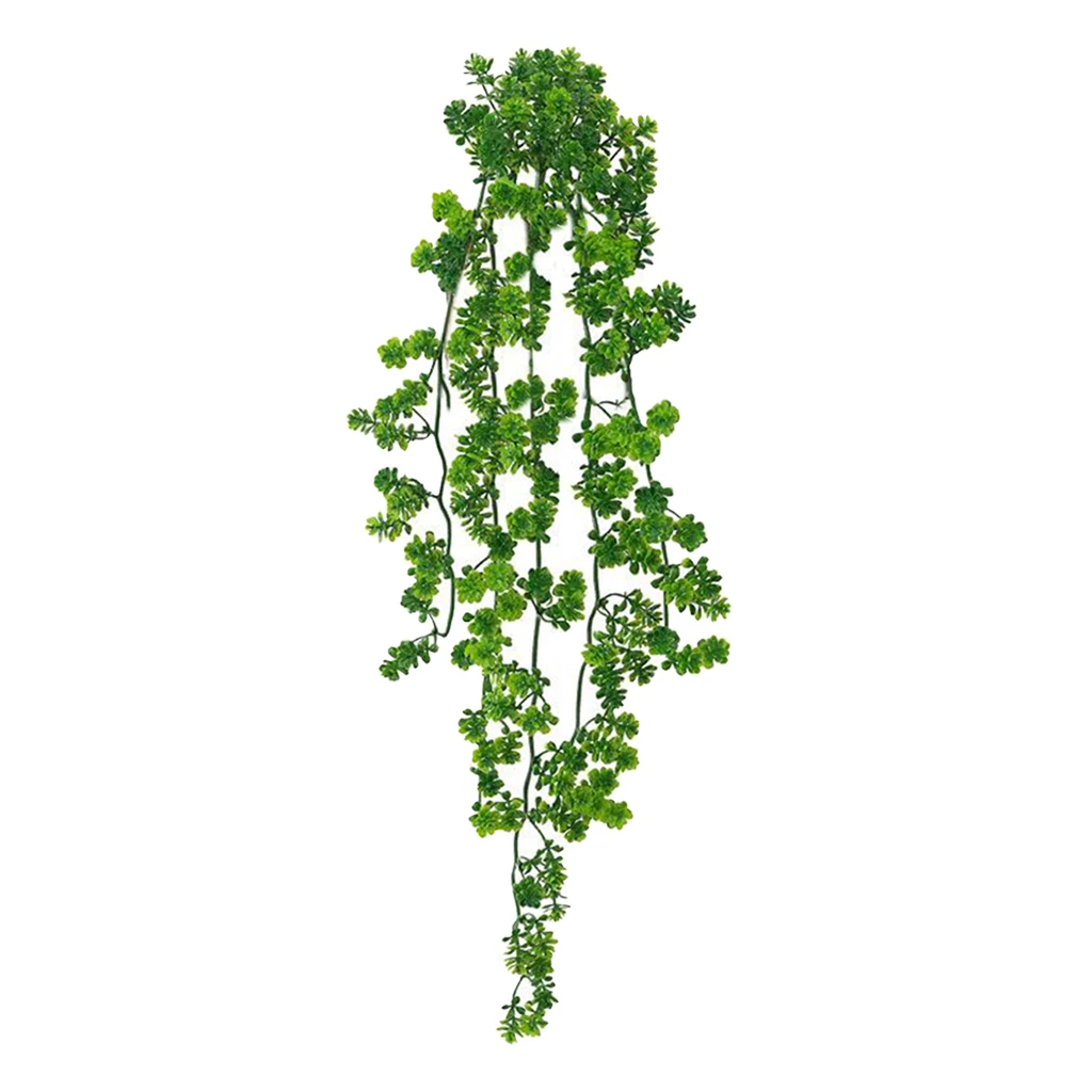 Artificial Trailing Garland Ivy Vine Leaf Greenery Succulent Plants Foliage 63CM