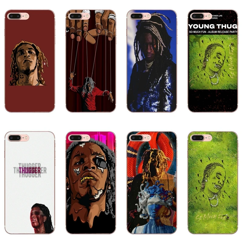 Мягкий чехол Young Thug для Samsung Galaxy S10 Lite S9 S8 S7 S6 edge Plus S5 S4 Note 9 8 5 4 mini | Мобильные телефоны