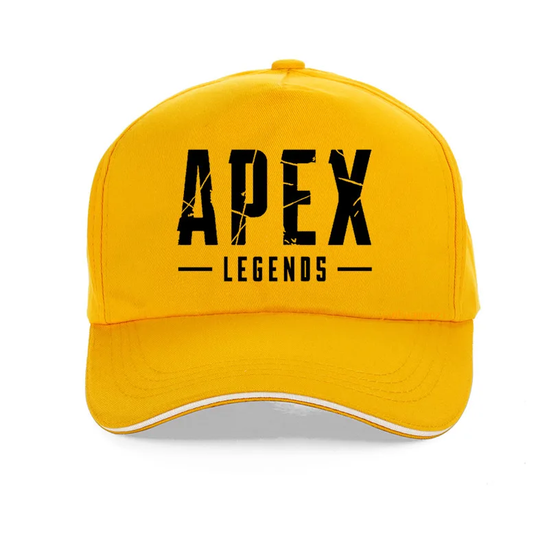Apex Legends,, бейсбольная кепка для мужчин и женщин, модный принт, спортивные кепки для папы, регулируемые бейсболки шляпы Gorras bonnet - Цвет: Цвет: желтый