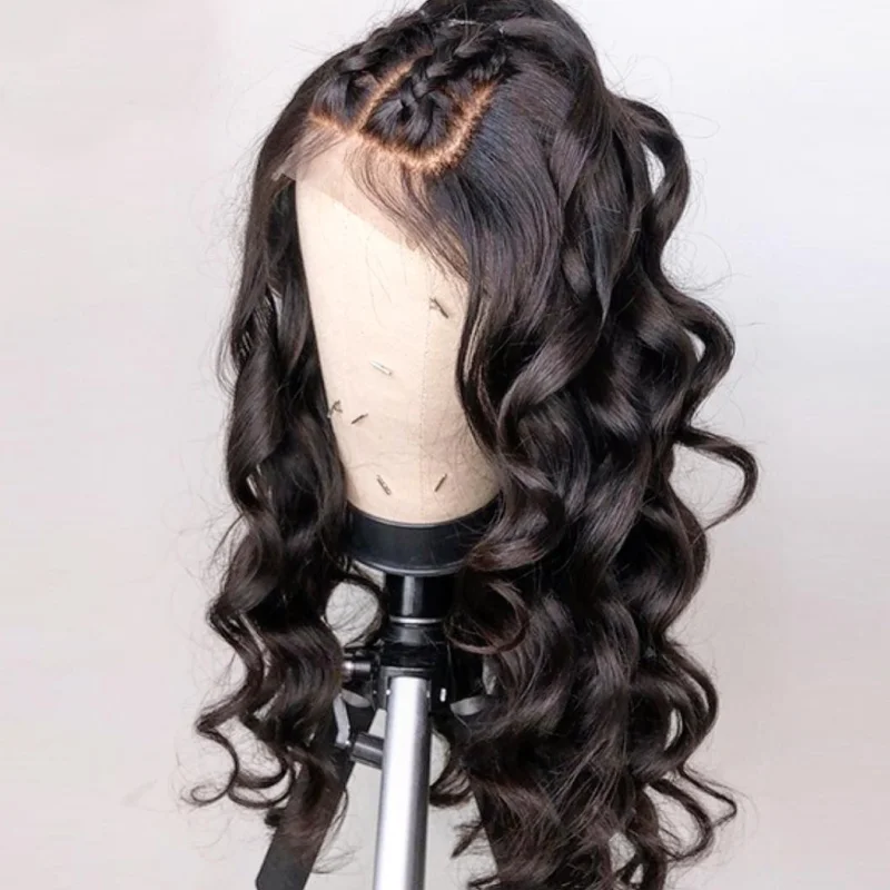 Magic Love Transparent Lace Wig Body Wave Lace Front Human Hair Wigs With Baby Hair Brazilian Human Hair