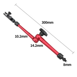 Precision Magnetic Base with Fine Adjustment for Equipment Calibration (Gold)