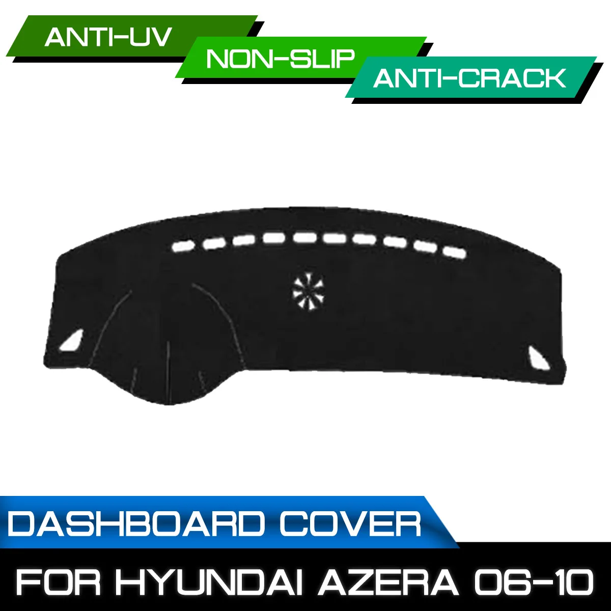 Коврик для приборной панели автомобиля Hyundai Azera 2006 2007 2008 2009 2010 нескользящий коврик