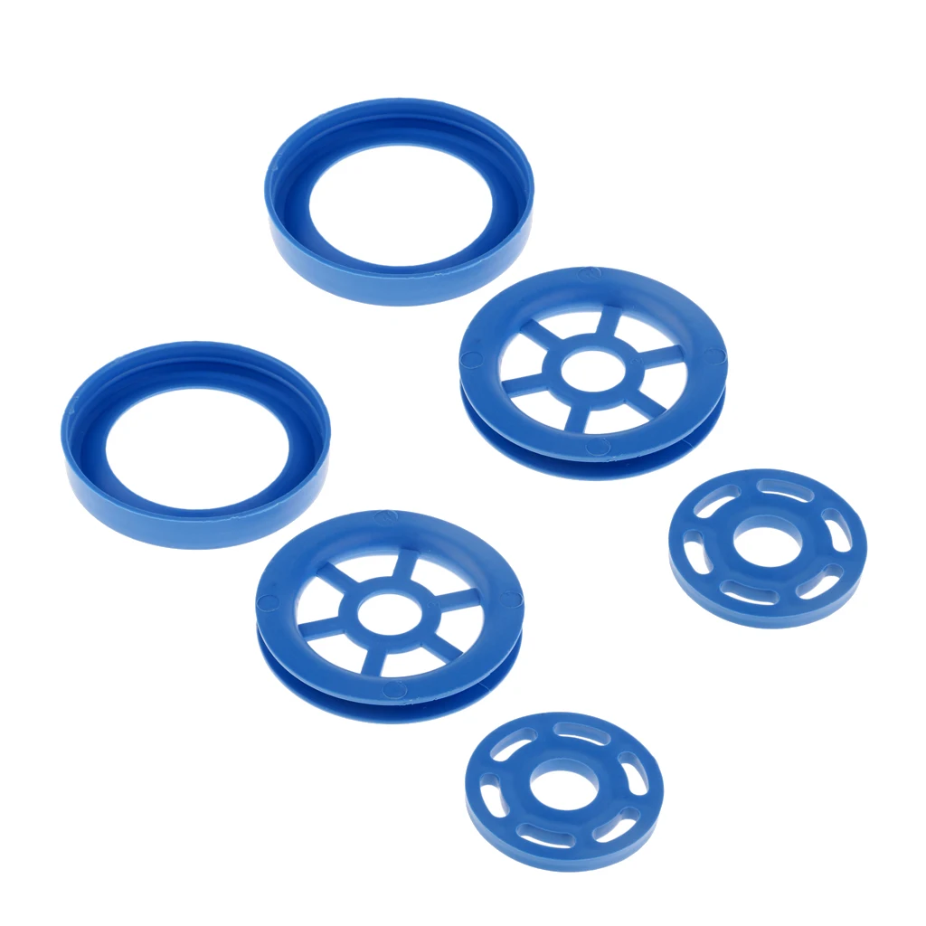 2 Set 4.7/6.8/7.2cm Tire Line Rotary American Network Ring Cast Net Ring Tool