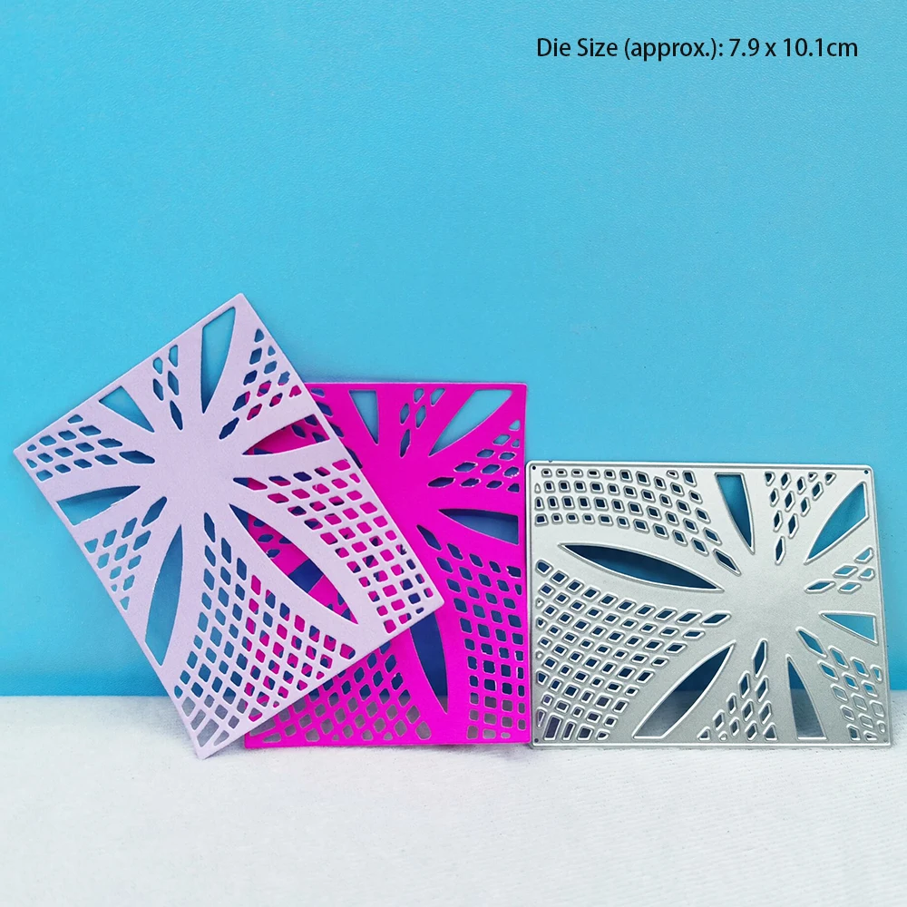 

Flower Frame Metal Cutting Dies Scrapbooking Embossing Folder for Card Making Craft Mold Photo Alum DIY Slimline Dies