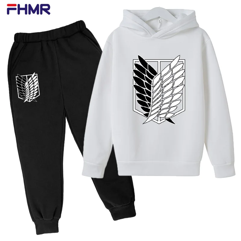 Толстовки с капюшоном атака на Титанов Модные свитшоты костюмы худи для