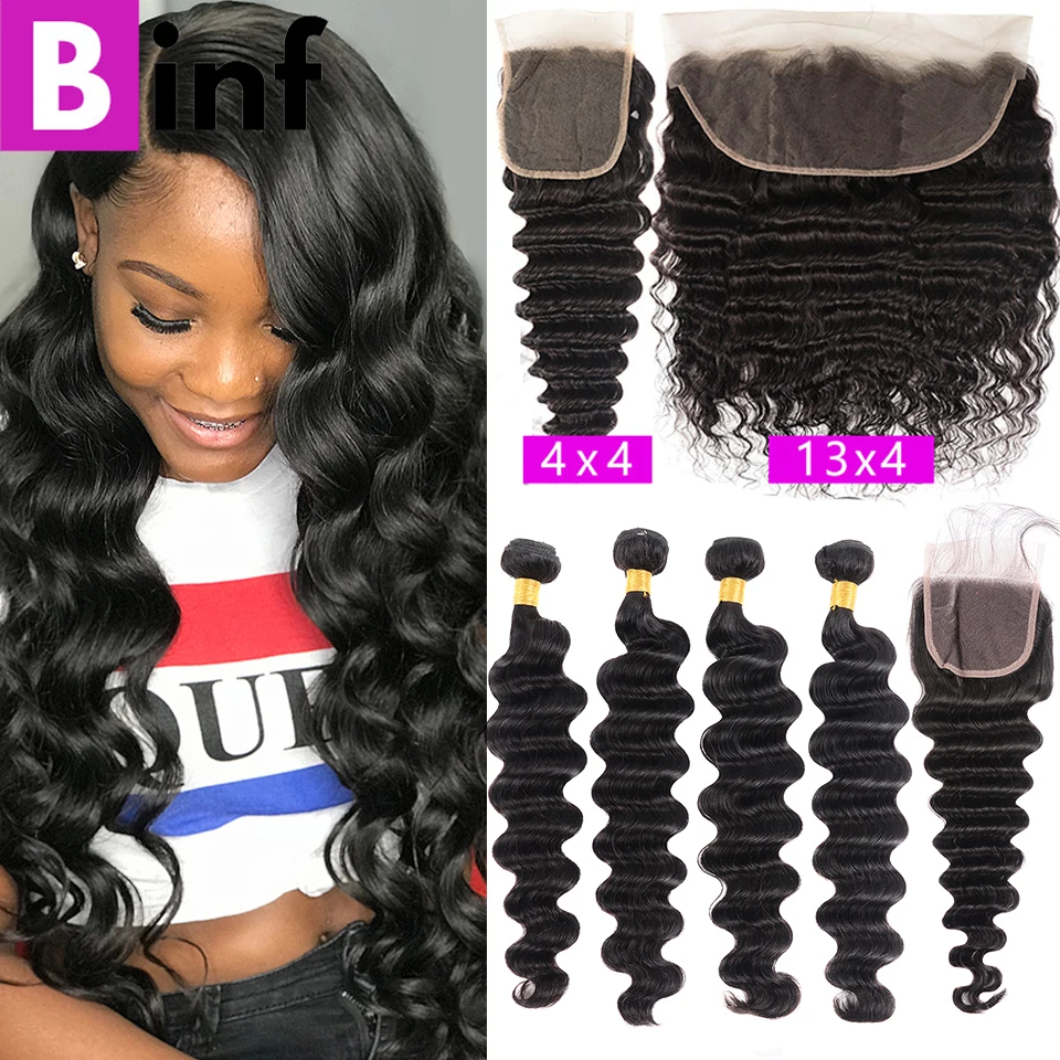 Mejor vendedor Suelta la onda profunda mechones con cierre 8-28 pulgadas Frontal con mechones brasileño 100% Remy cabello humano 3/4 mechones con cierre jYQOM6M9zda Mejor vendedor Suelta la onda profunda mechones con cierre 8-28 pulgadas Frontal con mechones brasileño 100% Remy cabello humano 3/4 mechones con cierre jYQOM6M9zda