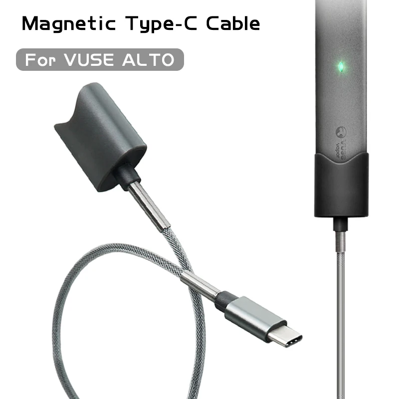 Magnetic Type-C Cable For VUSE ALTO 15in Charger Cord -Magnetic USB Cable