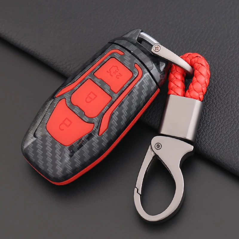 Авто Fob Smart Remote 3 4 чехол из углеродного волокна для стайлинга автомобиля