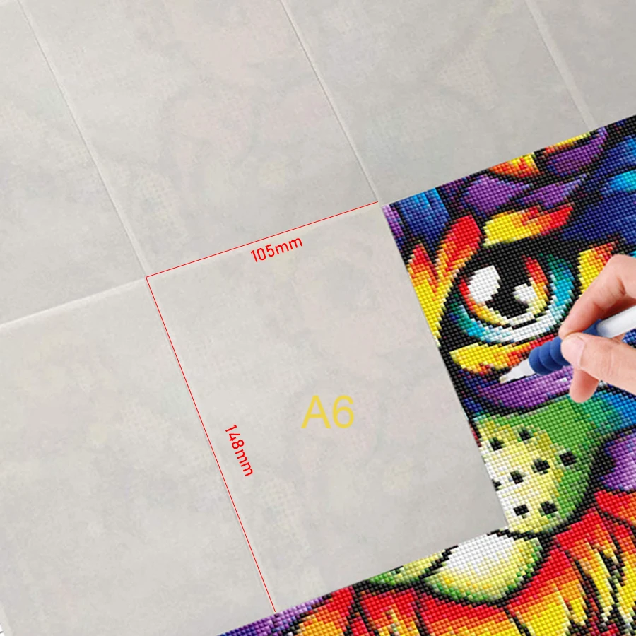 Diamond Painting Release Paper Diamond Painting Tools Accessories Cover Replacement Anti Sticking 20/50/100 sheets A6 size diamond painting,diamond painting accessories