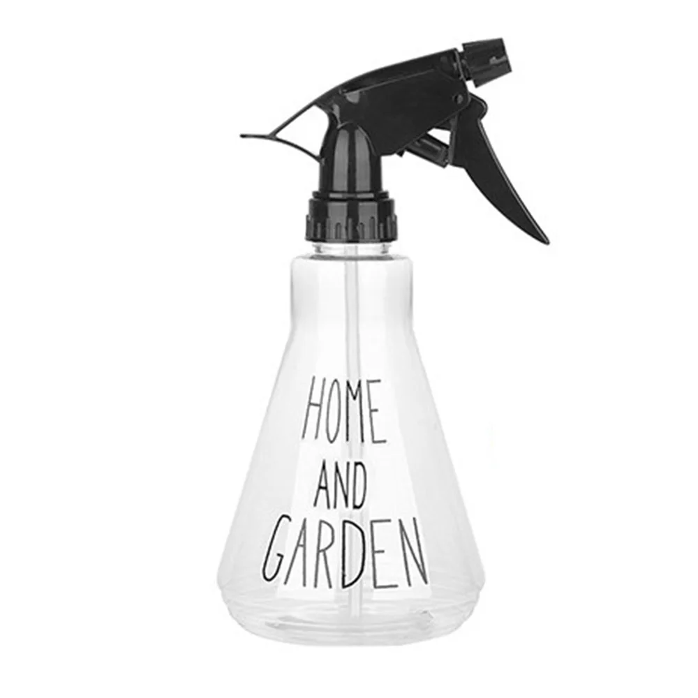 500 мл портативная прозрачная ручная бутылка с распылителем для полива садовые
