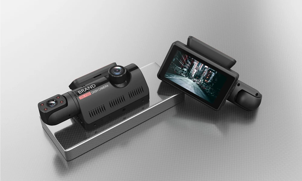 Non Brand FHD 1080P Night Vision Car DVR Camera Dash Cam Dual Record Hidden Video Recorder Dash Camera Parking Monitoring DashCam