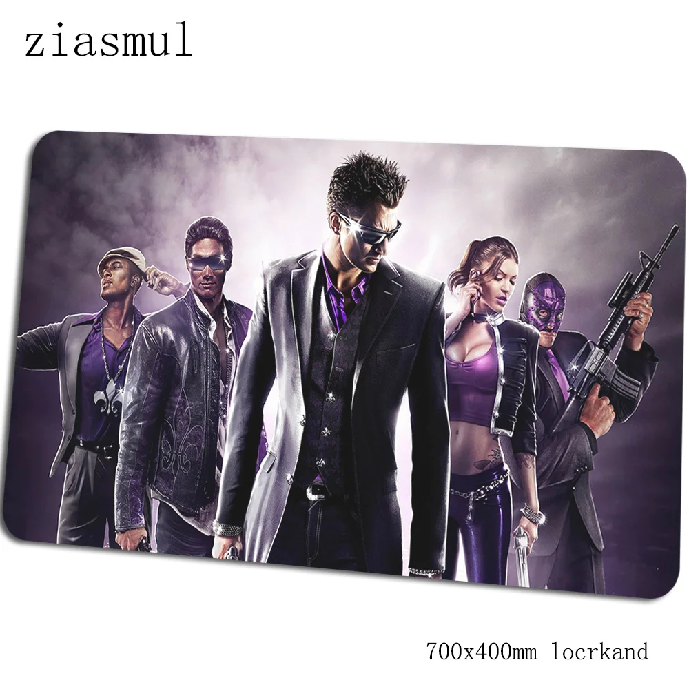 Saints row коврик для мышки с аниме компьютерный коврик 70x40 см игровой коврик для мыши большой Новое поступление клавиатура со встроенной мышью игры ПК геймер стол - Цвет: Size 700x400x2mm