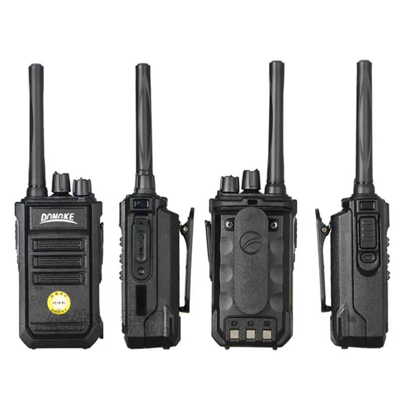 2 шт DONGKE 2000 Walkie Talkie VOX Немагнитный динамик очень длинный режим ожидания в течение 10 дней 6800 мАч радио Comunicador Walkie-Talkie