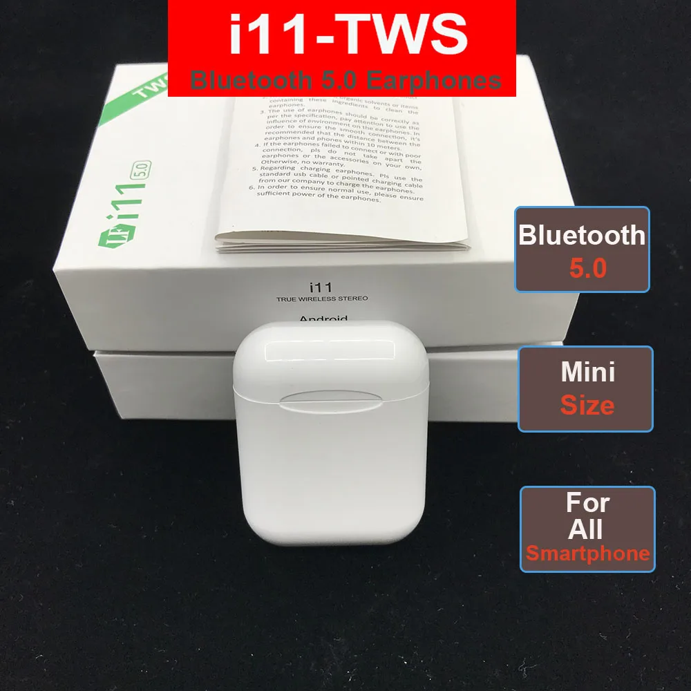 I12 i9s TWS беспроводные наушники i18 i11 i7s tws Bluetooth наушники ...