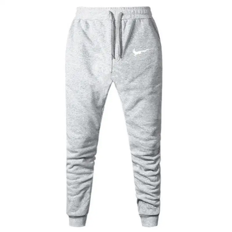 

2019 summer New Fashion Thin section Pants Men Casual Trouser Jogger Bodybuilding Fitness Sweat Time limited Sweatpants