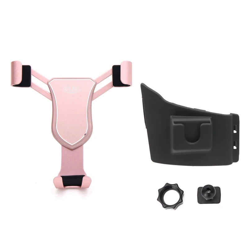 Pink Color Подходит для Nissan Patrol Y62 2010- аксессуары для стайлинга автомобилей держатель для мобильного телефона держатель на вентиляционное отверстие автомобиля Подставка для люльки - Название цвета: Pink Color