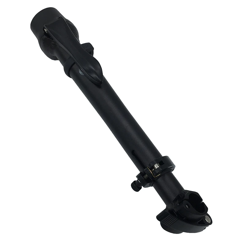 

Folding Stem Toothless Aluminum Alloy Folding Riser Bicycle Accessories Handlebar Stem -Sand Black