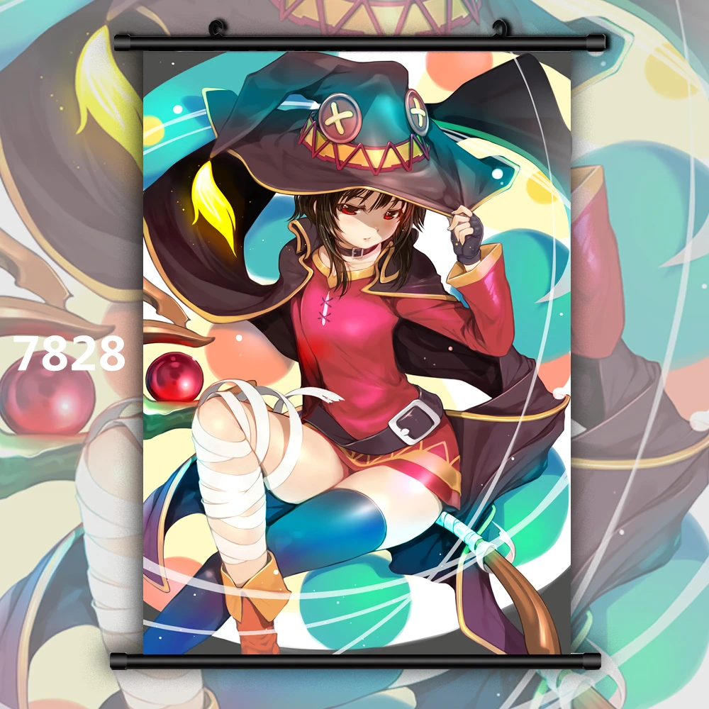 KonoSuba Megumin Аниме Манга плакат в рулоне