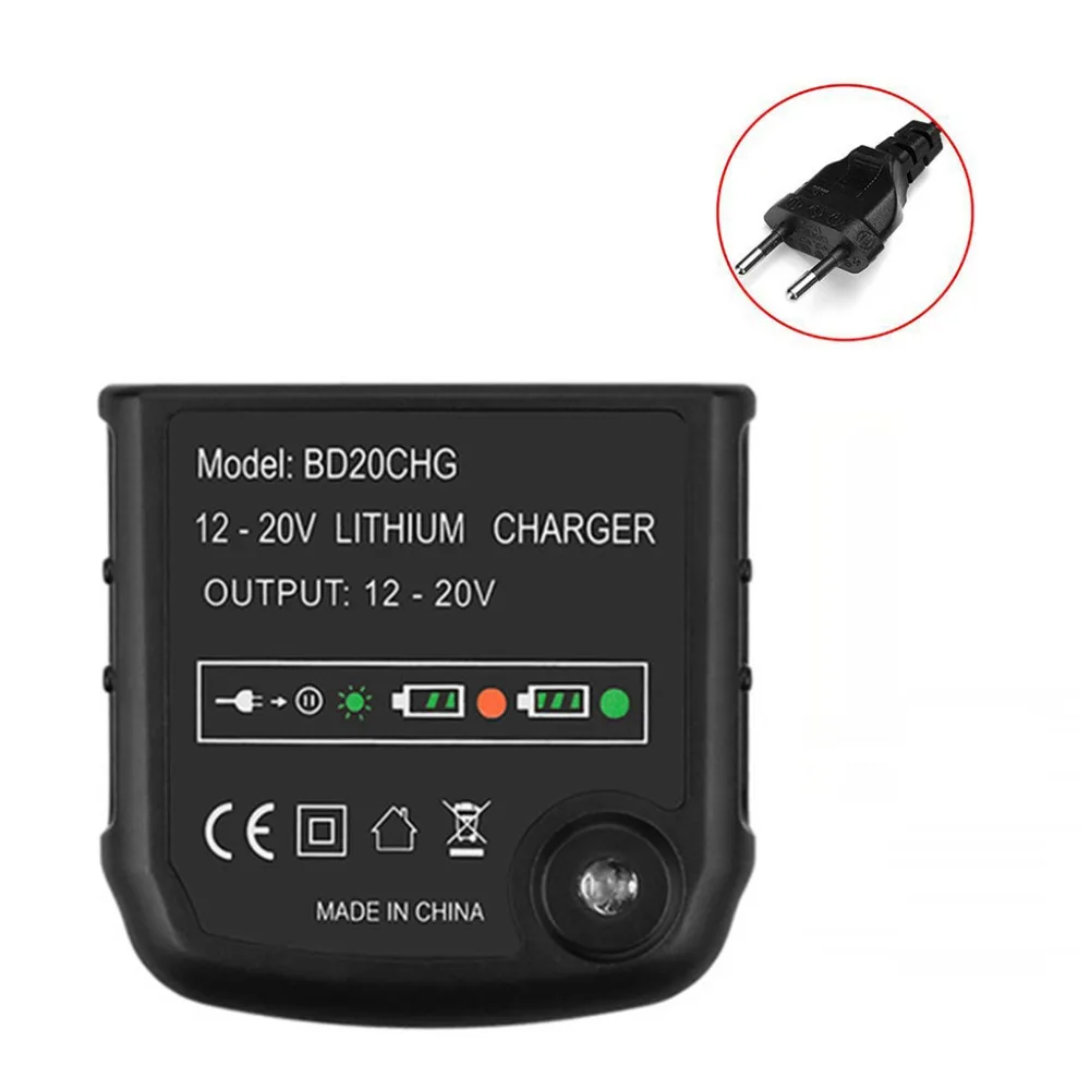 Литий-ионное зарядное устройство для Black and Decker 20V серии LBXR20 LBXR20-OPE LB20