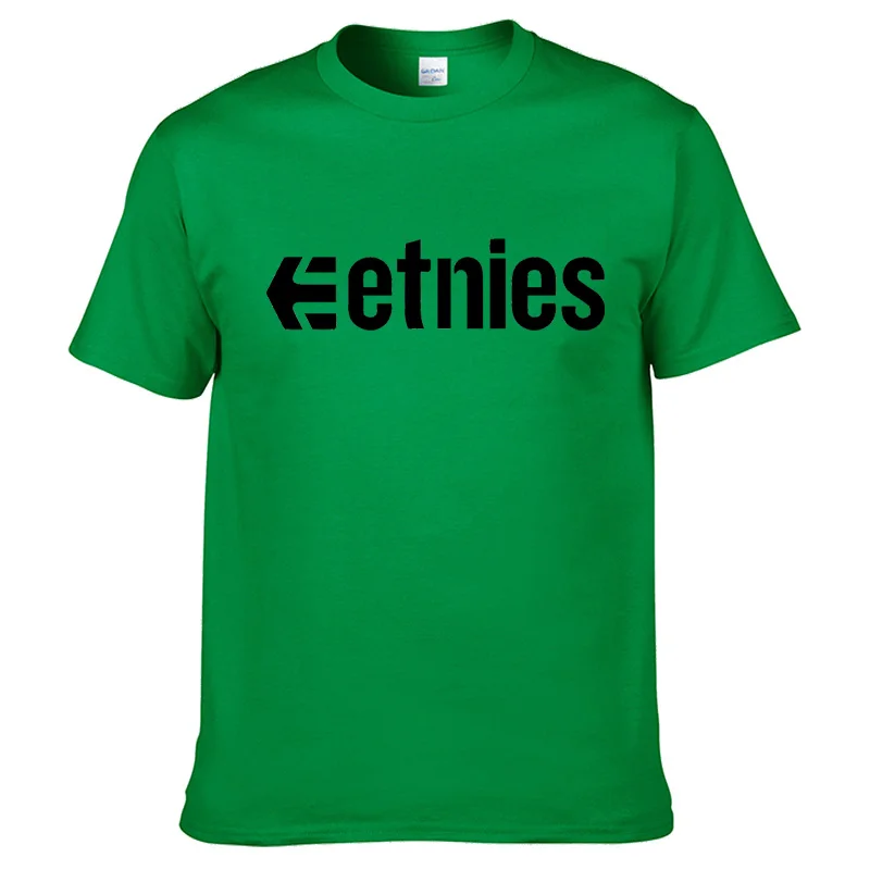 20 Новинка Etnies Футболка мужская черно-белая хлопковая модная футболка Летняя уличная футболка для скейтборда уличная футболка для мальчиков - Цвет: 20