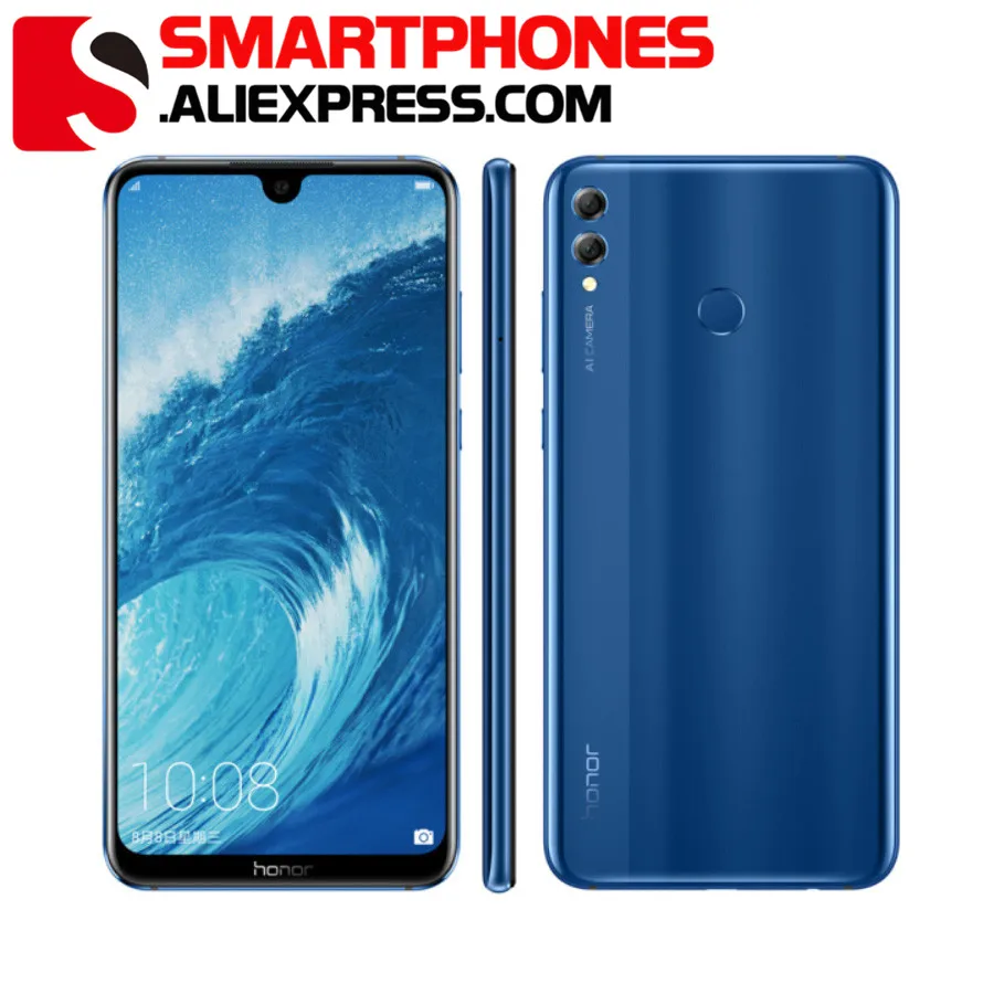 Оригинальный Honor 8X Max мобильный телефон 7 12 ''большой экран OTA обновление 5000 мАч