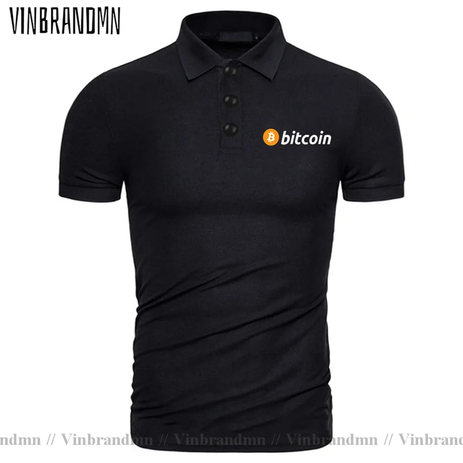 Polo drôle à manches courtes pour hommes, 2021 coton, salle de bain Bitcoin  DL, votre crypto-monnaie, vêtements, nouveauté, 100% - AliExpress