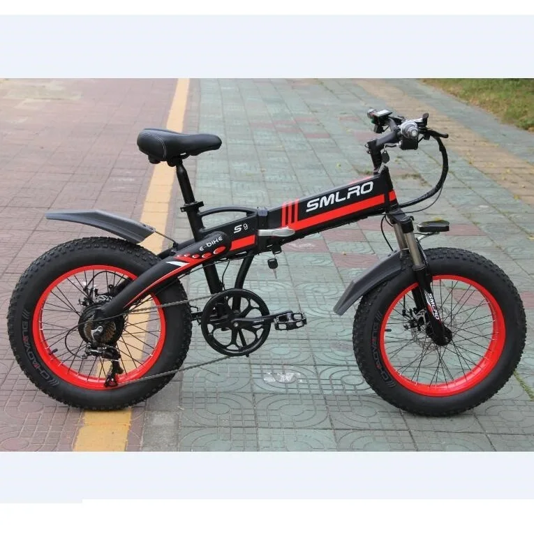 S9f Eu Quality Level 20x4.0 Fat Tire E-bike 48v 10ah 350w Electric Bike 7-speed ebike electric bicycle e bike electric vehicle