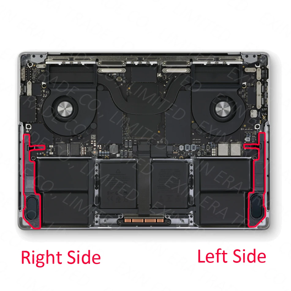 Haut-Parleurs Droite pour Apple MacBook Pro Retina 16 M1 Pro/M1 Max (2021) A2485 OEM