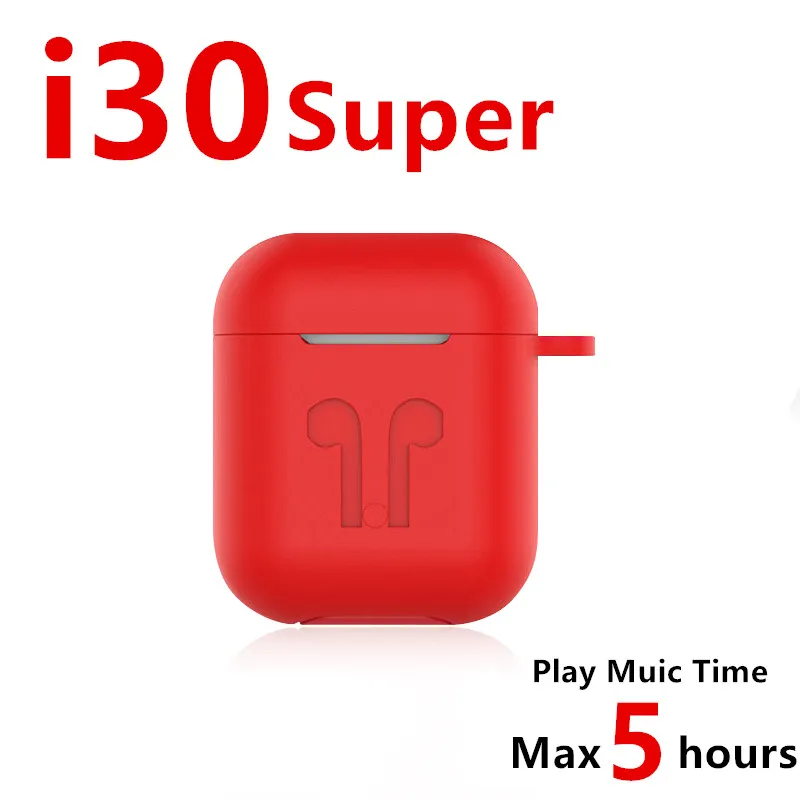Новый i30 супер TWS Беспроводной наушники 6D бас Bluetooth 5 0 PK i10 i12 i200 i9000 i30|Наушники и